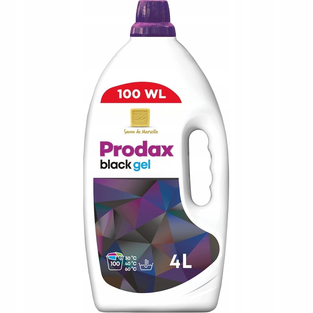 PRODAX Żel do prania czarnego 4l 100 prań