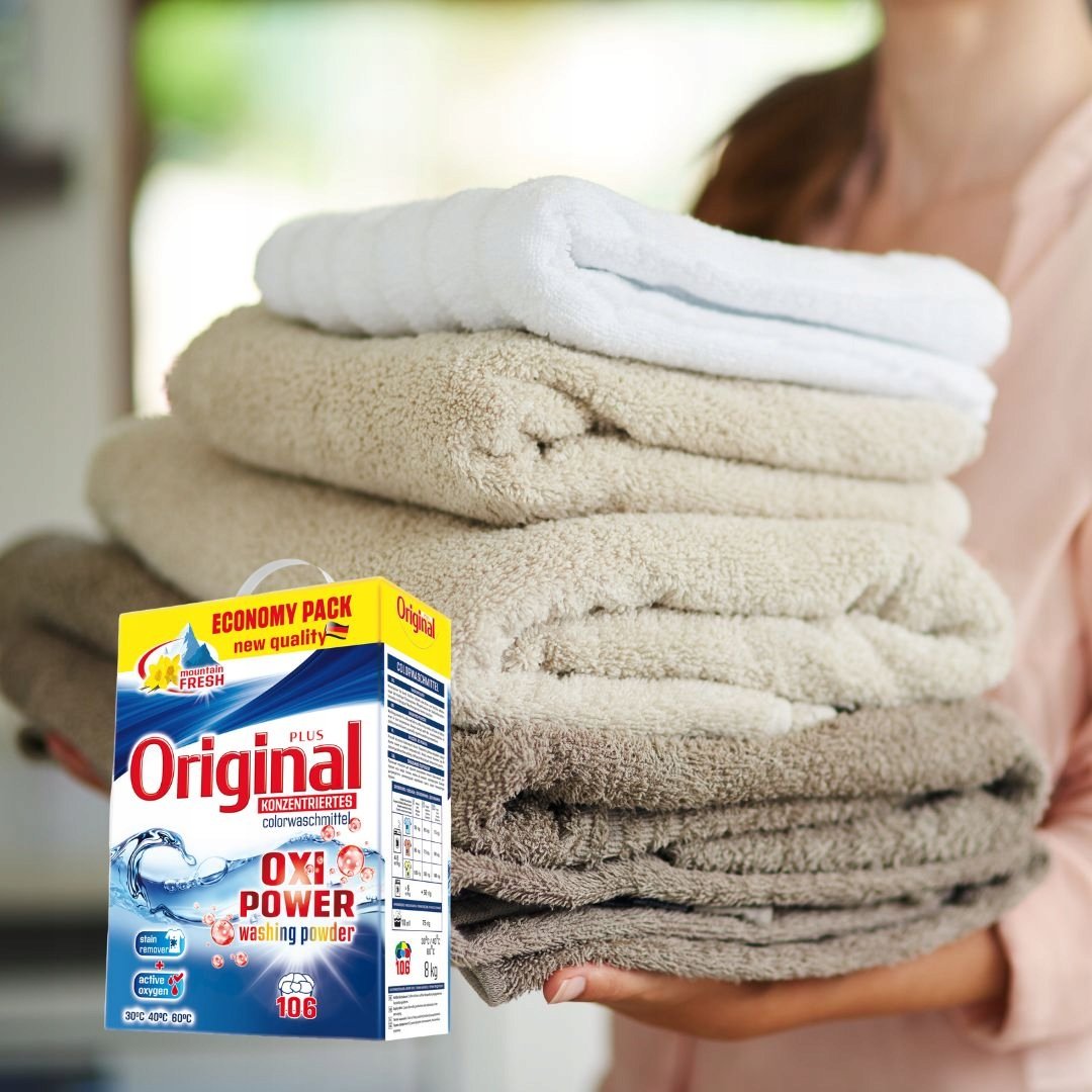 Proszek do Prania Kolorów ORIGINAL Plus Active Power 8kg 106 Prań - obrazek 2