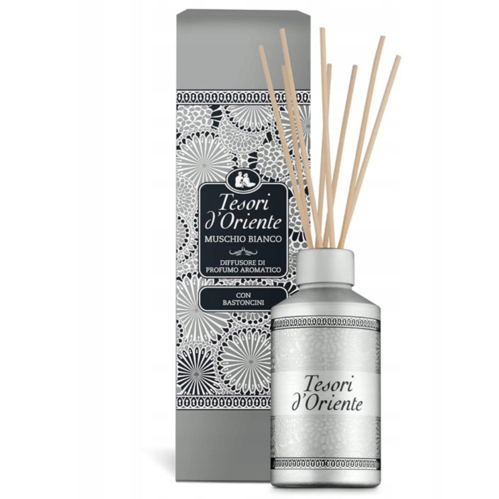 Odświeżacz powietrza Muschio Bianco patyczki Tesori d'Oriente 200 ml