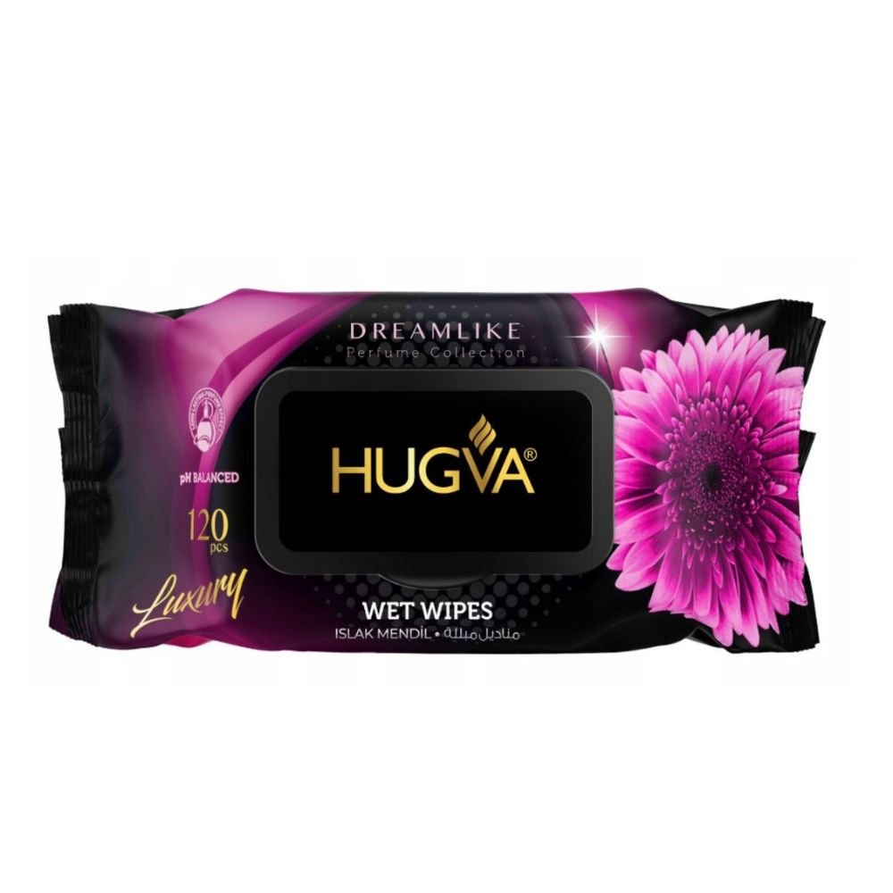 HUGVA 12 chusteczki nawilżane 1 x 120 szt.