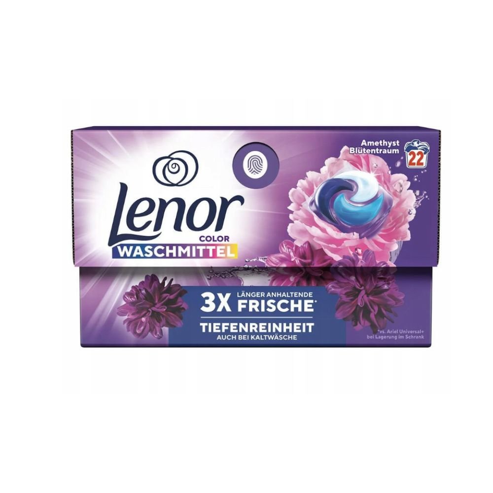 Lenor kapsułki do prania KOLOR Amethyst Blutentraum 22 szt